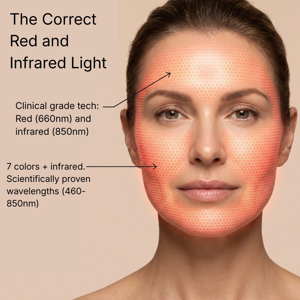 Red - NIR Light Therapy Masks Gen 2