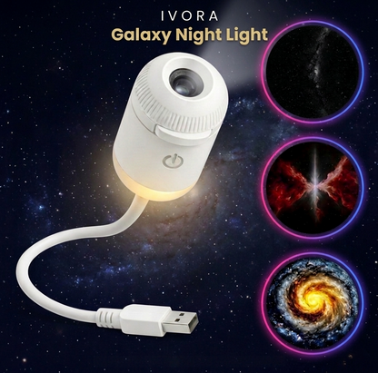 Ivora Galaxy Projector Night Light